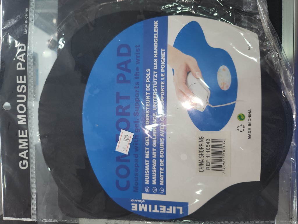 LIFETIME mouse pad negro con gel