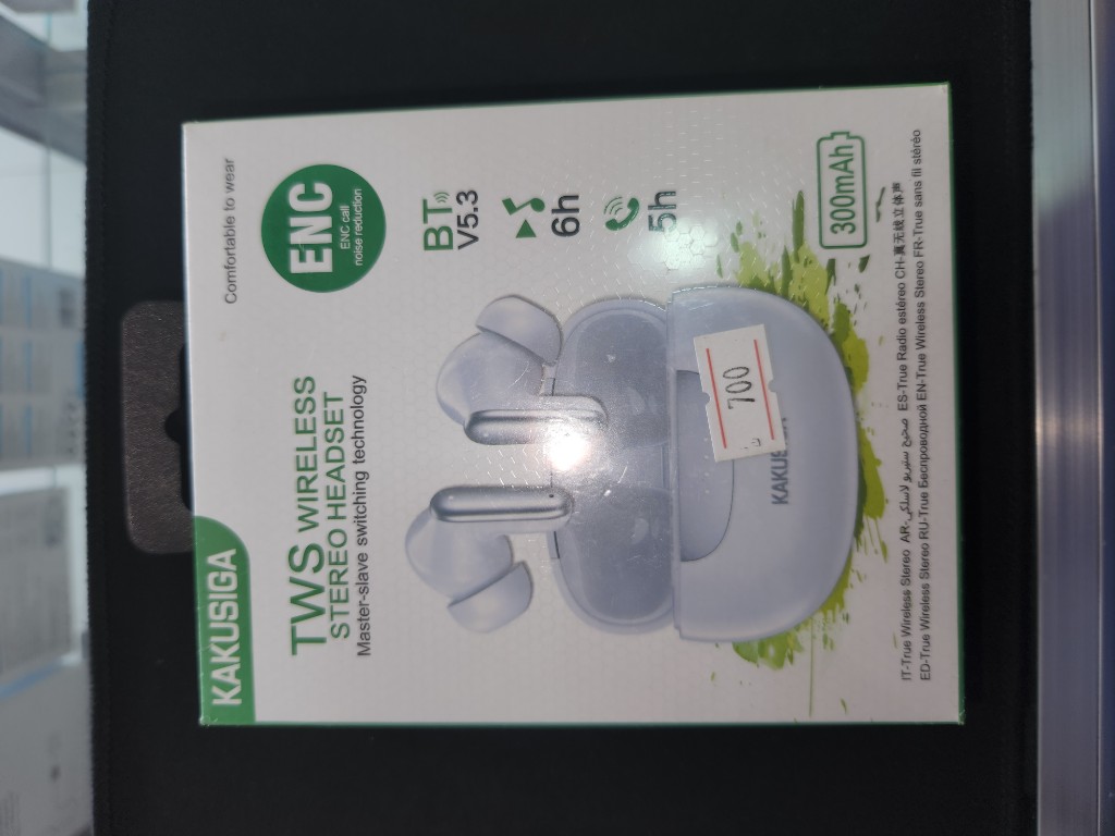 KAKUSIGA audifonos TWS blancos