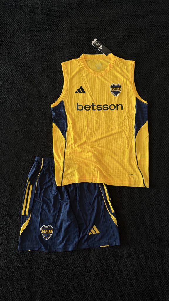 Conjunto Boca Juniors Musc + Short