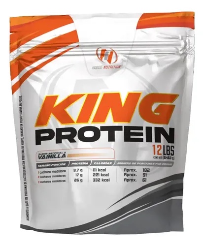 King Protein vainilla 12 lbs