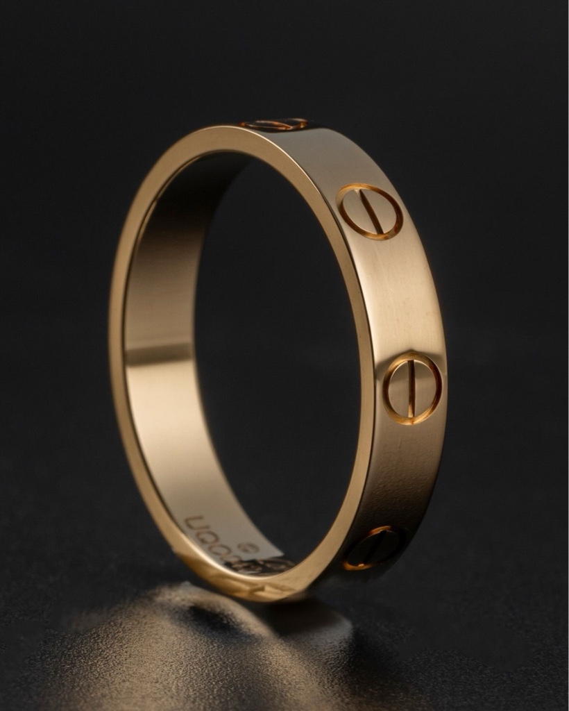A Cartier 4mm TIPO ORO