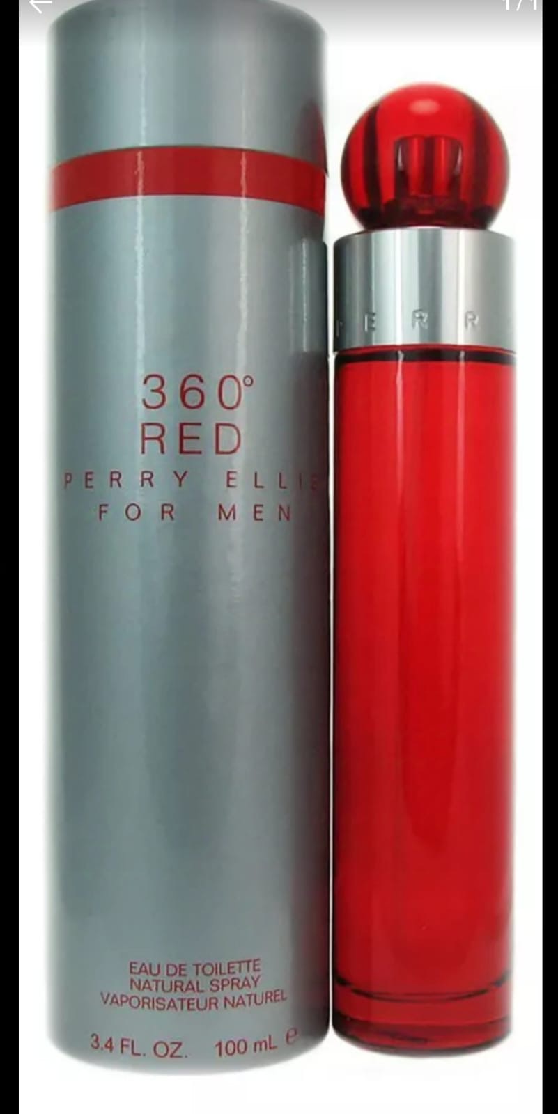 Perry Ellis 360° Red For Men Eau de Toilette