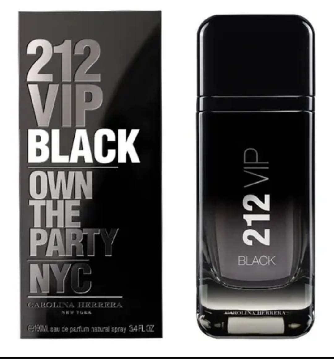 212 VIP Black Carolina Herrera Eau de Parfum