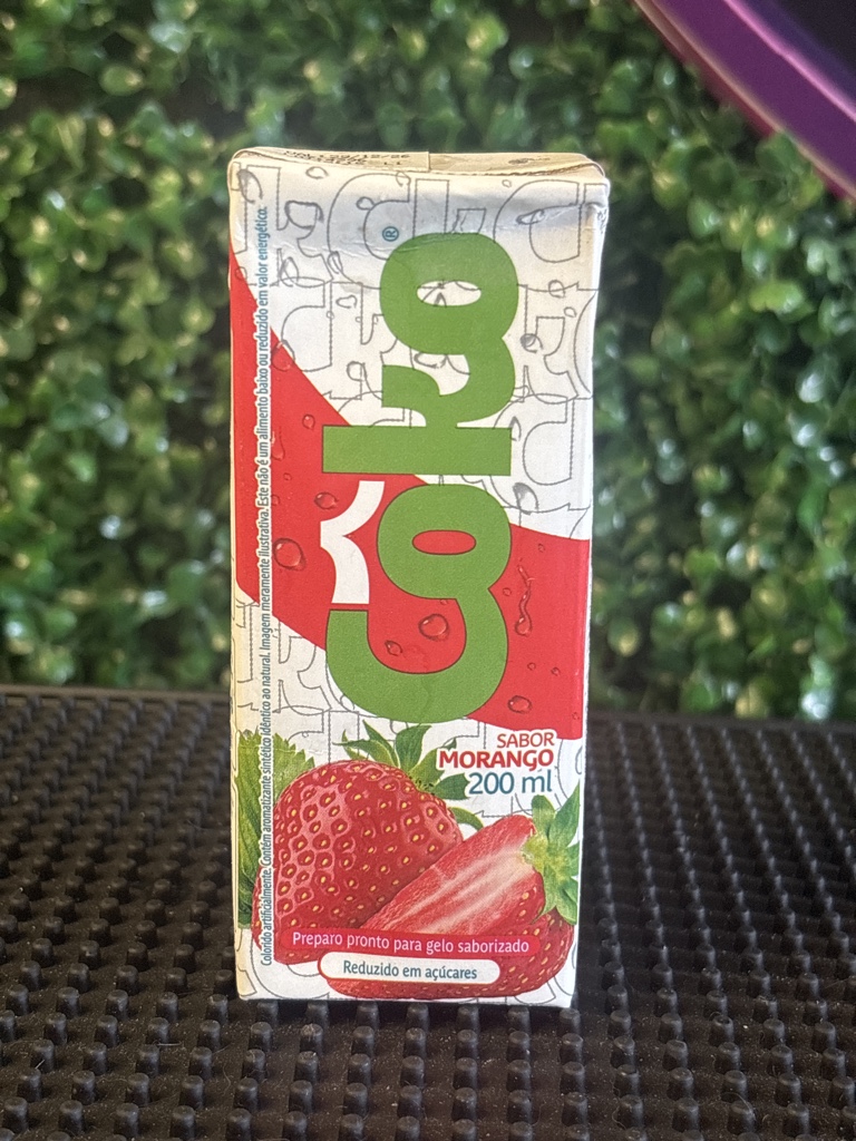 Gelo de morango 🍓