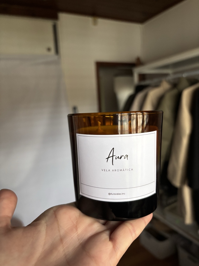 Aura vela aromática