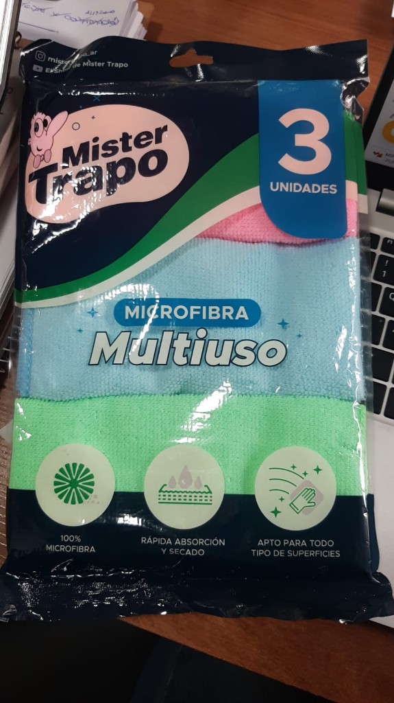 Mister Trapo Microfibra Multiuso