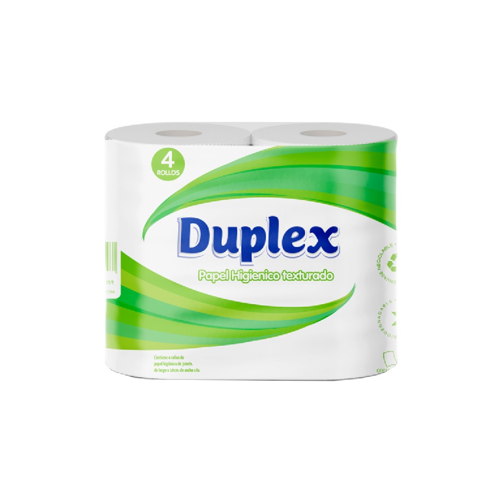 Duplex Papel Higienico 4 rollos