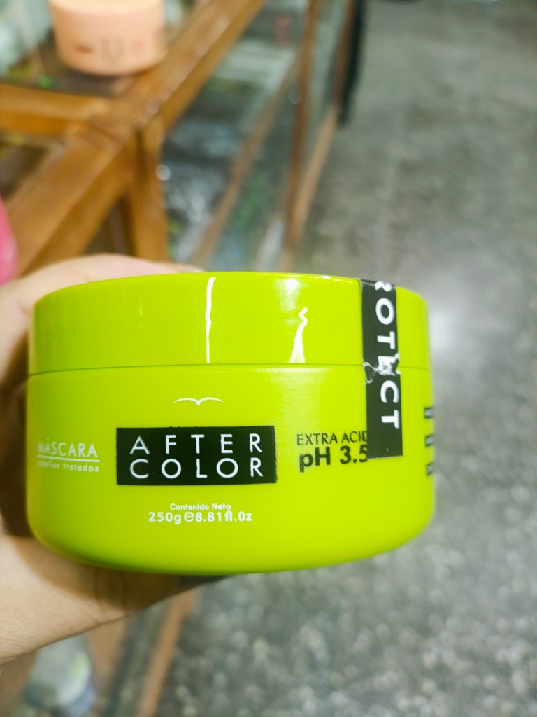 After Color máscara protectora
