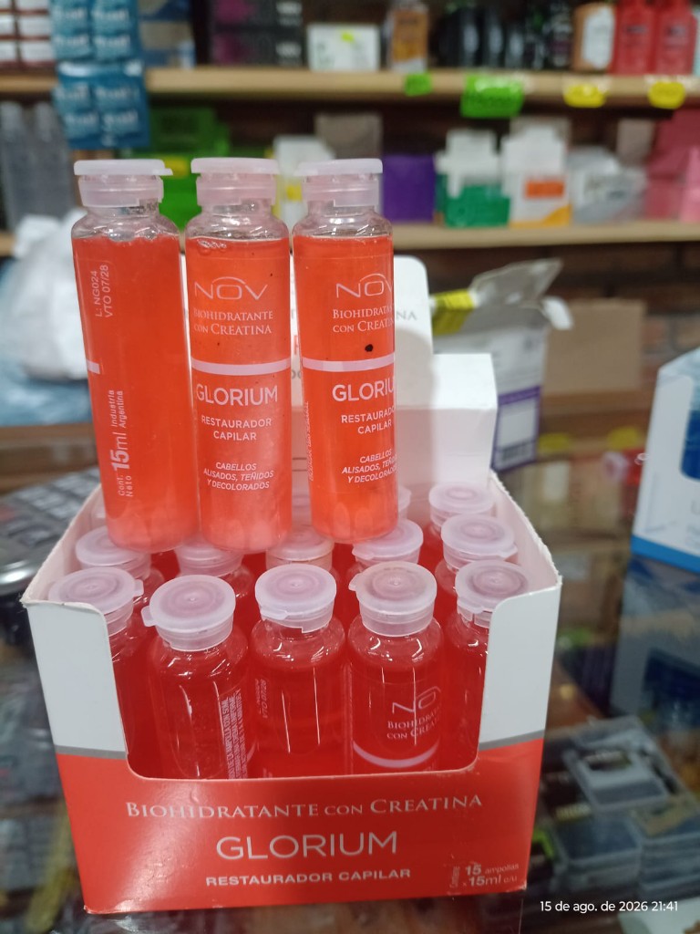 Ampolla Glorium biohidratante con creatina