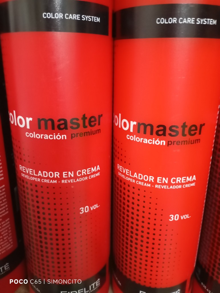 Color Master oxidante crema 30 vol