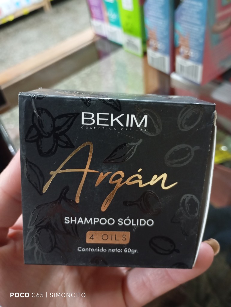 BEKIM Argan shampoo sólido