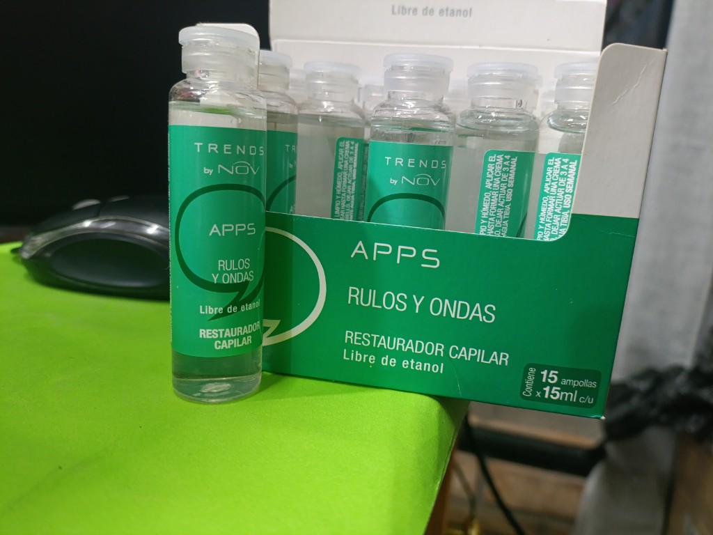 Ampolla  Rulos y Ondas NOV