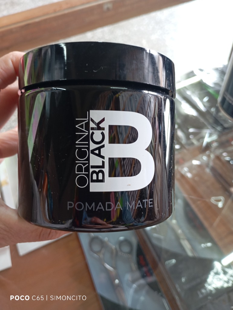 Black B pomada mate EFECTO MATE