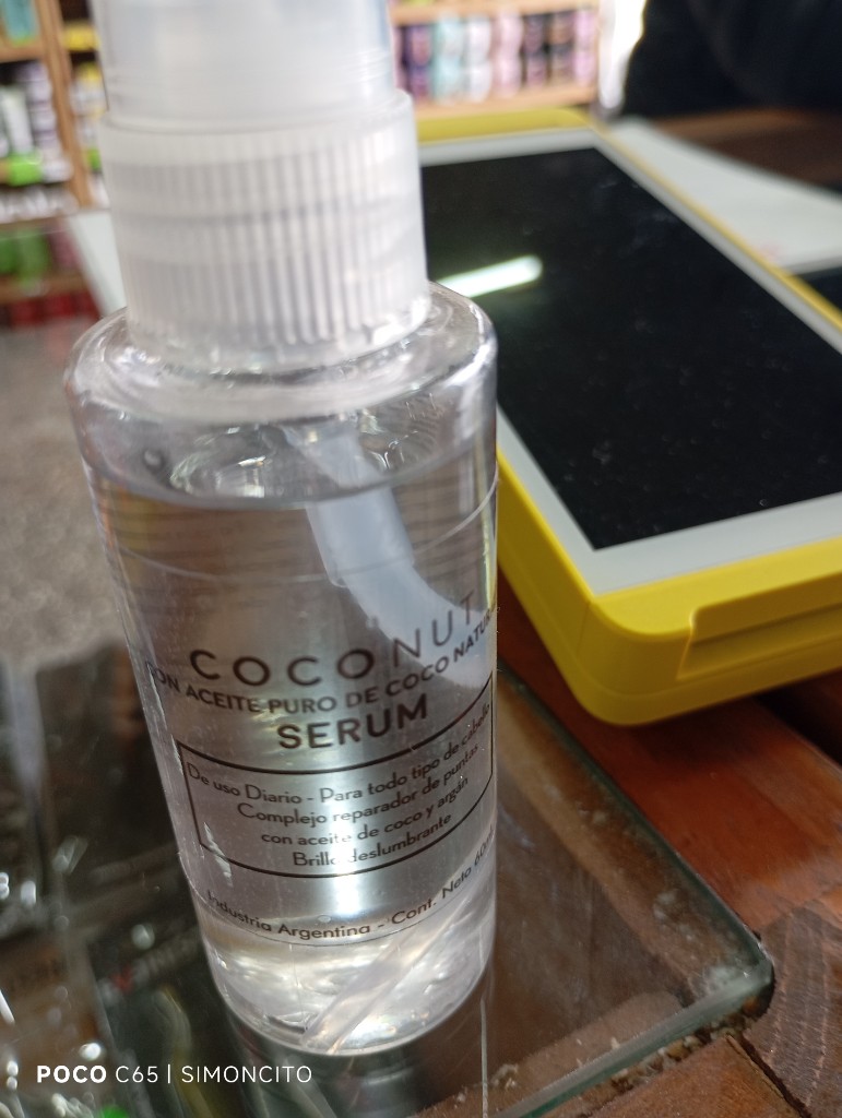 Coconut serum capilar