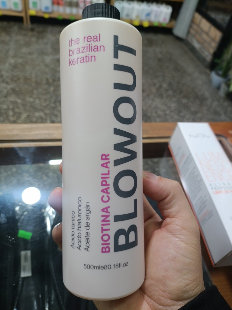 Blowout Biotina Capilar 500ml the real Brazilian