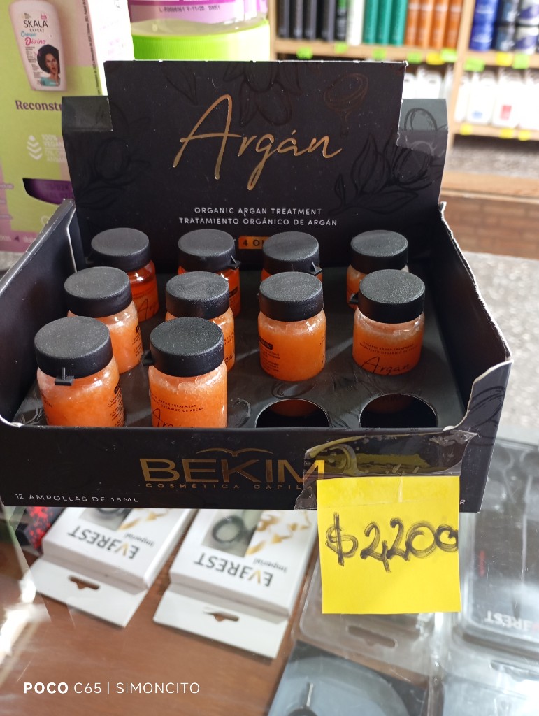 BEKIM Argan ampollas
