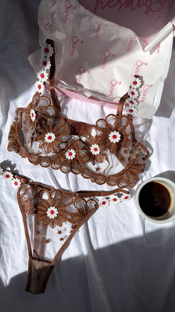 SETS ENCAJE FLORAL