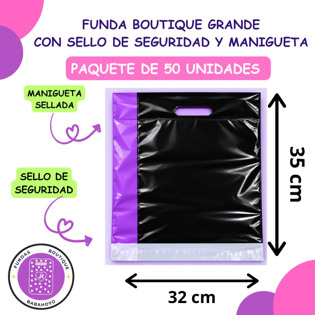 Sello+Manigueta Grande 50u