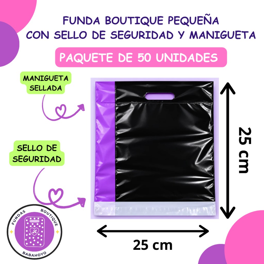 Sello+Manigueta Pequeña 50u