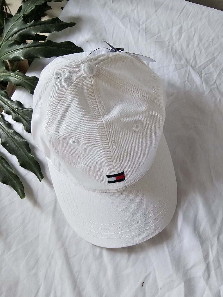 Gorra tommy blanca