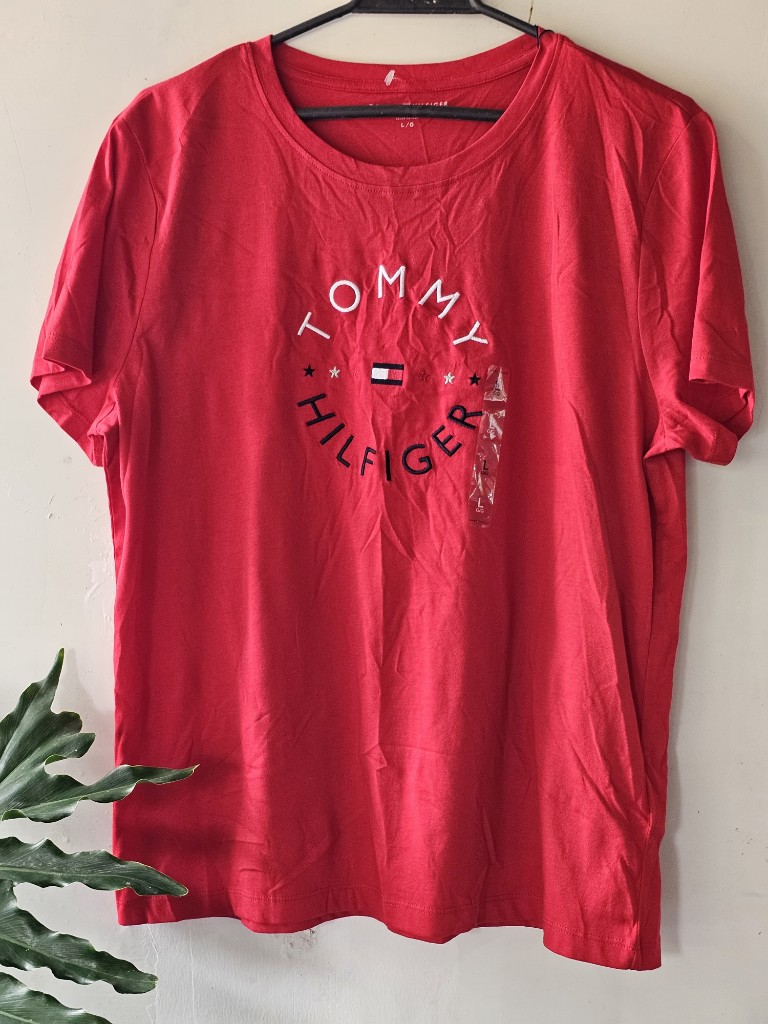 Camiseta tommy talla l rojo