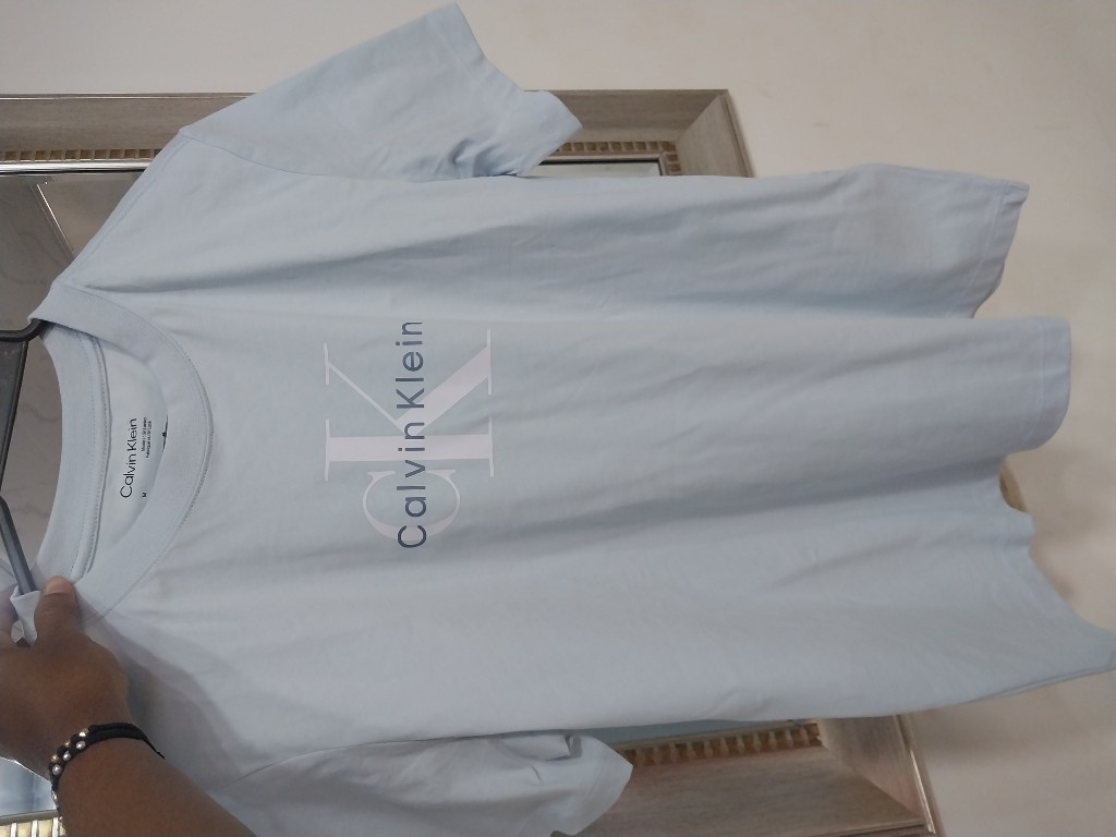 Camiseta calvin azul