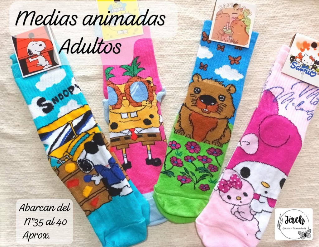 Medias Animadas surtidas