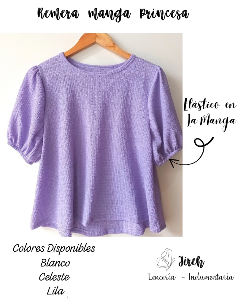 Remera manga 3/4 Hawai Talle Único