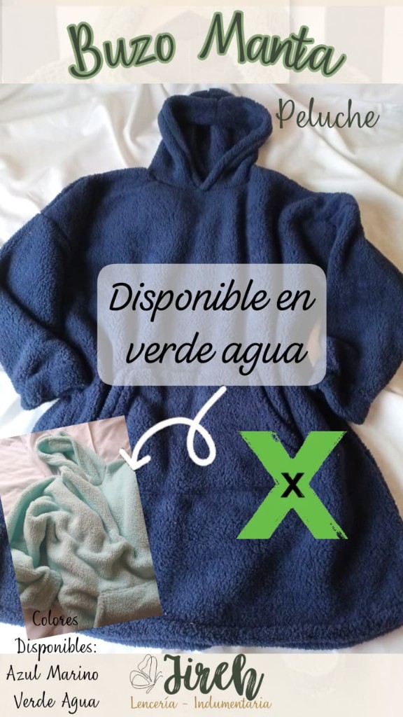 Buzos Manta Peluche