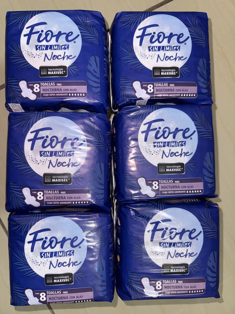 Fiore Noche 8 toallas