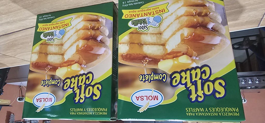 Pan Cake vainilla caja de 454g