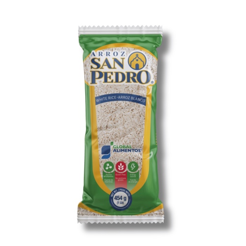 Arroz San Pedro blanco 454g (fardo de 25lbs)