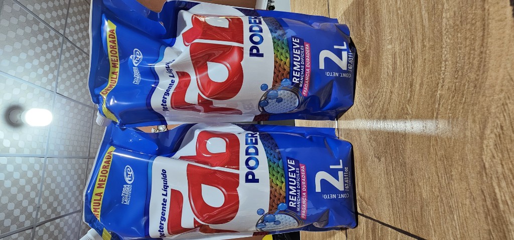 detergente liquido 2L Azul