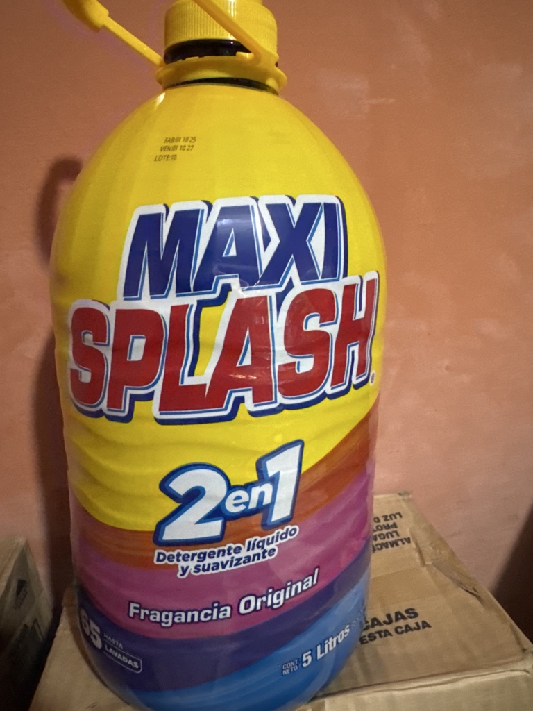 Maxi Splash detergente 5L fragancia original