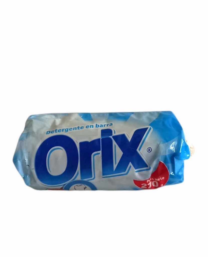 Orix detergente en barra azul 270g fardo de 24 und