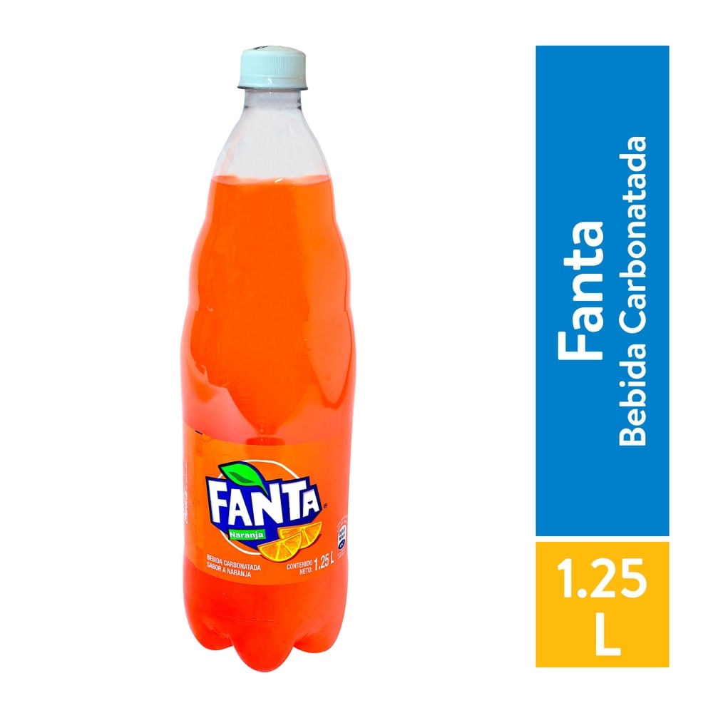 Fanta naranja 1.25L