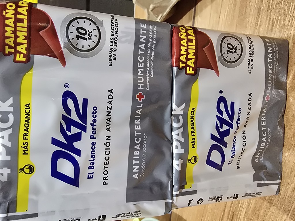 Dk12 jabón tocador 4 pack