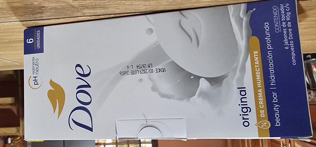 Dove original 6 jabones