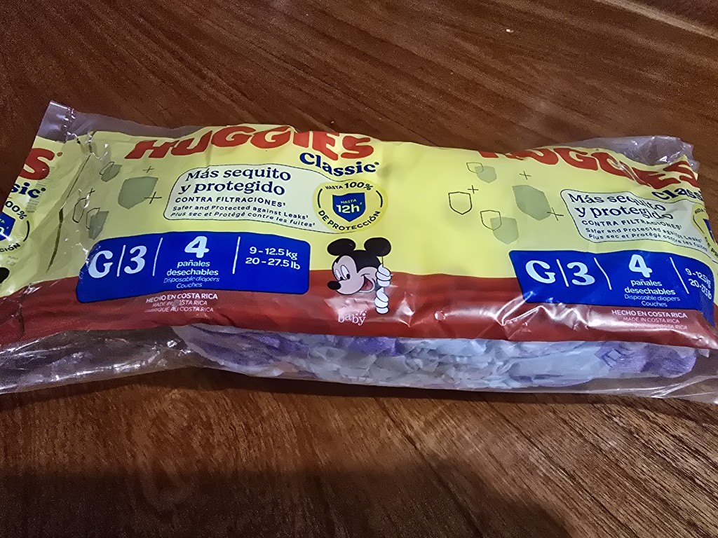 Huggies Classic pañales G3