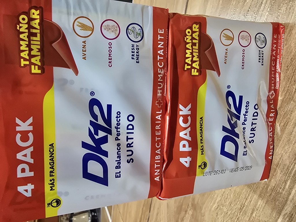 Dk12 surtido 4 pack jabon