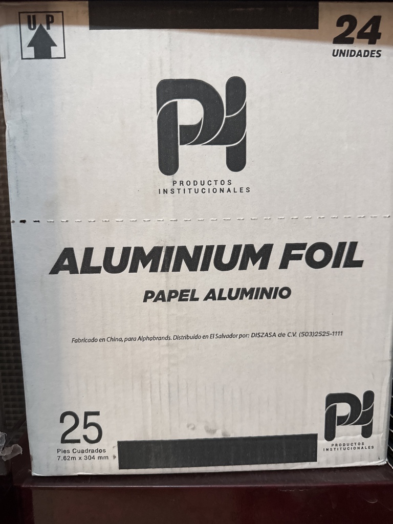 Papel aluminio