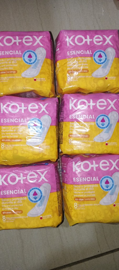 Kotex sin a las (8 und)