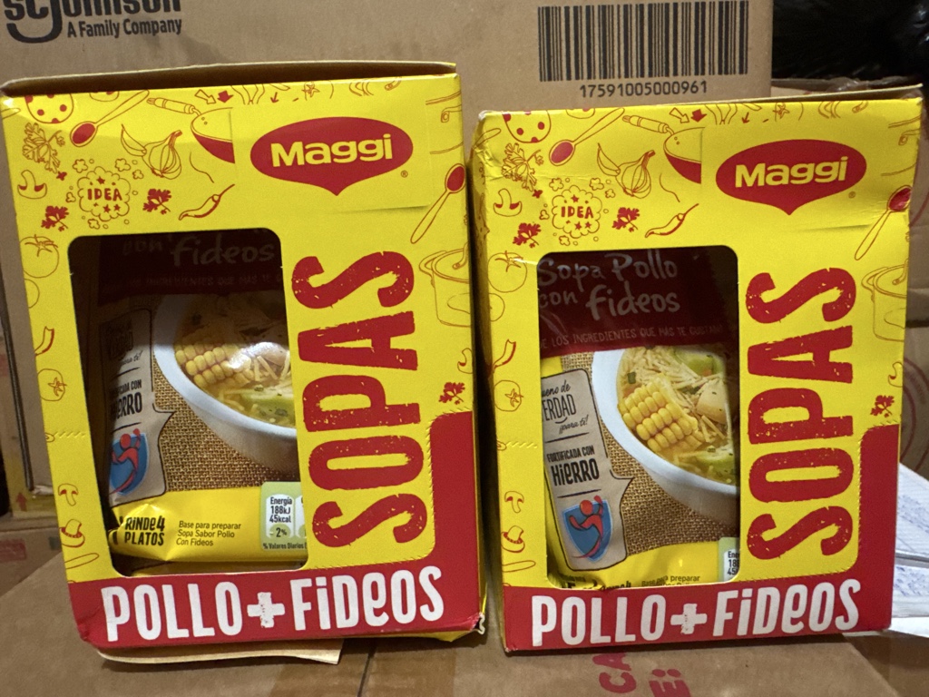 Maggi Sopa pollo con fideos