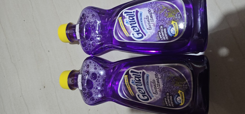 Genial! lavanda del campo limpiador