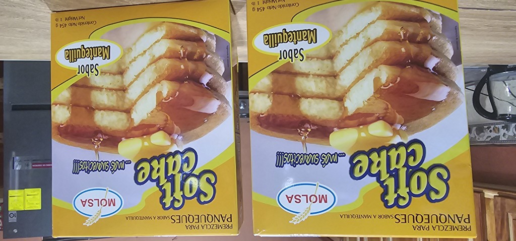 Pan Cake sabor mantequilla caja de 454g