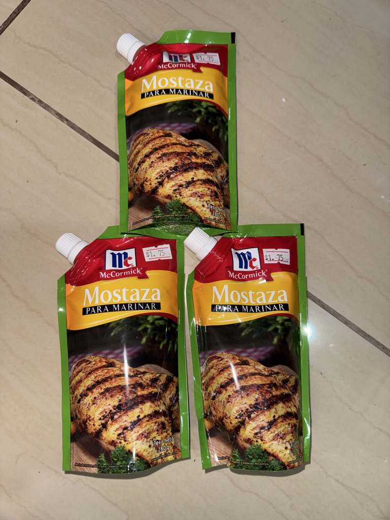 McCormick Mostaza para marinar