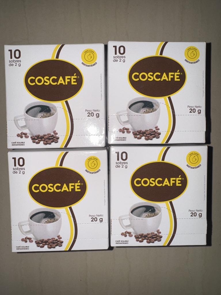 Coscafé instantáneo 20g (caja de 10 und)