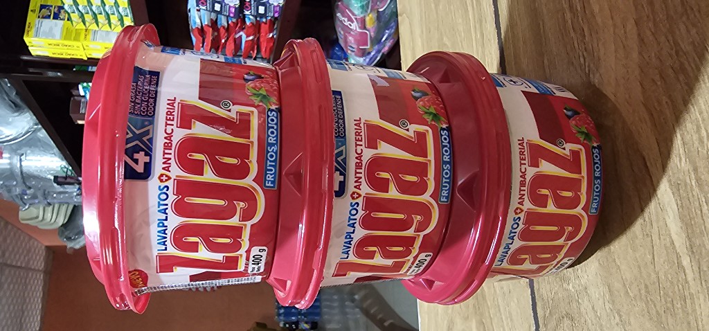 Lagaz lavaplatos antibacteral frutos rojos