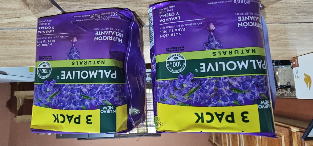 Palmolive Naturals lavanda y crema 3 pack