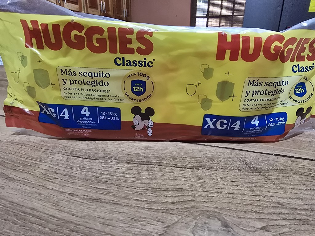 Huggies Classic XG/4 4 pañales